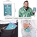 Rain Poncho - Rain Ponchos for Women Men Adults Teens - Disposable Rain Coat - Lightweight Rain Poncho - Emergency Rain Coat - Disposable Emergency Poncho - Rain Poncho Pack - Womens Mens Rain Poncho
