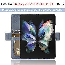 Lopnord Galaxy Z fold 3 Wallet Case, Phone Case for