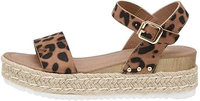 Amazon.com | CUSHIONAIRE Women's Melissa Espadrille Wedge Sandal | Platforms & Wedges