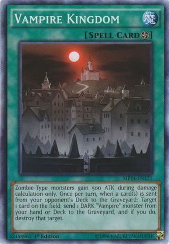 Yu-Gi-Oh! - Vampire Kingdom (MP14-EN171) - Mega Pack 2014 - 1st Edition - Common
