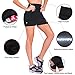 Rolewpy Women's Running Skirt Active Athletic Skorts with Shorts Pocket for Tennis Golf Sport Workout