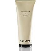 COCUNAT - Rich Conditioner - Dry, Damaged or Dyed Hair - Natural Nutrients - Split Ends - Frizz Free - Silicone Free - Moisturising - Curly Method Suitable - Instant Detangling - 200 ml