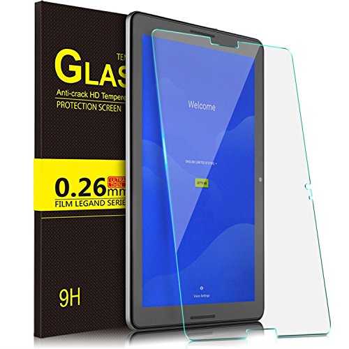 IVSO AT&T Primetime 10 Inch Tablet Tempered-Glass Screen Protector,[Crystal Clearity] [Scratch-Resistant] [No-Bubble ] for 10 Inch AT&T Primetime / ZTE Primetime K92 4G LTE Tablet 2017 Release (2pcs)