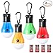 DealBang Compact LED Camping Light Bulbs with Clip Hook (Battery Included), 150 Lumens LED Hanging Tent Light for Camping, Hiking, Backpacking, Fishing, Hurricane, Emergency
