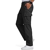 FREE SOLDIER Mens Hiking Pants Convertible Waterproof Lightweight Quick Dry Zip Off Cargo Pants