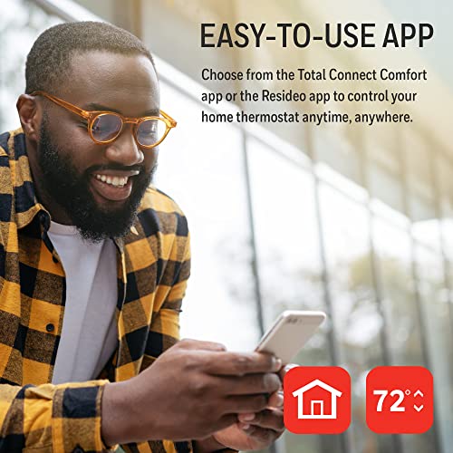 Honeywell Home RTH9585WF1004 Wi-Fi Smart Color Thermostat, 7 Day Programmable, Touch Screen, Energy Star, Alexa Ready, Gray - View 10