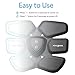 Koogeek Smart Training Gear Abs Fit Training, Abdomen Fit Training and Arm Fit Training with App for iOS and Android, Wireless Charging (Abs Pad + 2 Arm Pads)