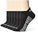 Starter Women's 6-Pack Athletic No-Show Heel-Guard Socks, Amazon Exclusive