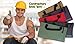 Rugged Canvas Tool Bags, Heavy-Duty Tool Organizers, Tool Holders (Set of 5)