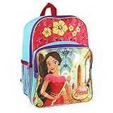 Disney Toddler Girls Elena Born To Lead 13 Inch Backpack, Red, One Size