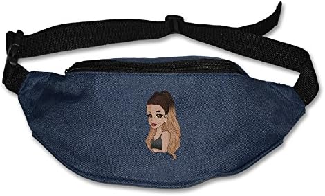 Unisex Ariana Grande Cartoon Lipsy London Summer Pocket Waist Pack Waist Bag