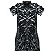 YiZYiF Sexy Men's Faux Leather Zip Bodysuit PVC Kinky Wetlook Clubwear Catsuit Large