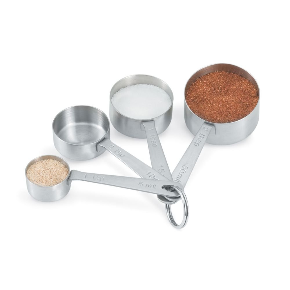 Vollrath 46589 FourPiece Straight Sided Measuring Spoon