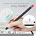 AHASTYLE Duotone Case for Apple Pencil 2nd Generation & Apple Pencil Pro (2024) Ultra Thin Protective Cover Silicone Skin Compatible with Magnetic Charging and Double Tap (Black+Red)