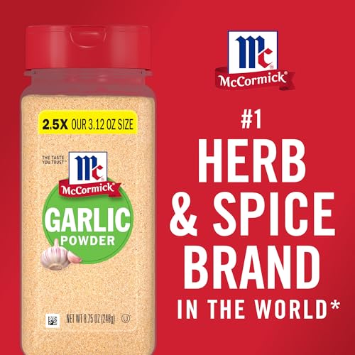 MCCORMICK GARLIC POWDER, 8.75 OZ
