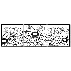 Canvas Wall Art Black and White...