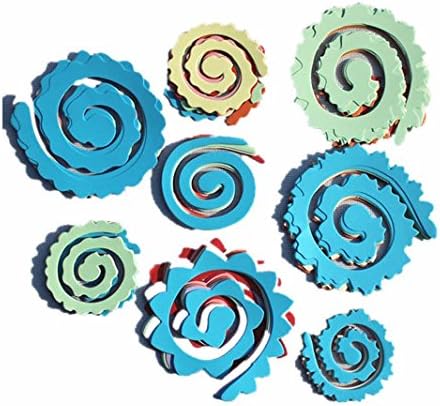 Flower Blossom Paper Quilling Strips Kit DIY Set - Pack of 75 - 10 Colors