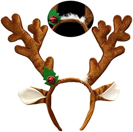 Christmas Reindeer Antlers Headband Easter Birthday Party Favor (style2)