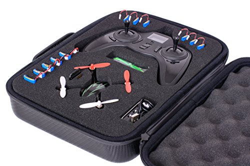 image for Drone Pit Stop Carrying Case Compatible with Hubsan X4 h107l, h107c, h
