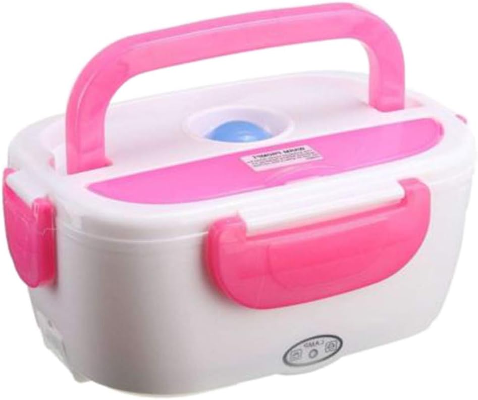 Holitie Boite A Lunch Electronique Chauffante Pratique Chaude Portable Multifonctionnel Prise De Voiture Electrique Chauffage Boite A Lunch Chauffe Plat Chaud Rouge Amazon Fr Cuisine Maison