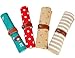 iSuperb? Cute Stationary Bag 4PCS Differently-colored Pouches Canvas Roll-up Pencil Bag Case Cosmetics Bag Pouch for Students Girls Boys (4 PCS Cartoon Roll-up Pencil Bag)
