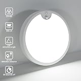Peasur Motion Sensor LED Ceiling Light 6000K 300LM Battery Powered Ø18cm view 8