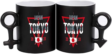 Amazon Co Jp マグカップ 変色カップ カップルシンボル ジャパン 年東京オリンピック マジックカップ カラーチェンジカップ コーヒーカップ カップルカップ 感熱カップ 陶瓷器 おもしろ食器 おしゃれ 贈り物 プレゼント 温感変色 創意 2個セット ホーム キッチン