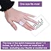 CHOLJ Toe Splint Wraps Pack of 8 Non Slip Hammer Toe Straightener for Broken, Crooked, Overlapped, and Hammer Toes-Women and Men