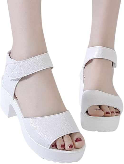 simple ankle strap heels