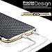 LOHASIC for iPhone 6s Plus case, Slim Luxury Leather Shockproof TPU Frame Grip Cases Cover Compatible with iPhone 6 Plus - Carbon Fiber