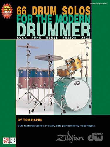 Cherry Lane 66 Drum Solos For The Modern Drummer (Book/DVD) Sheet music