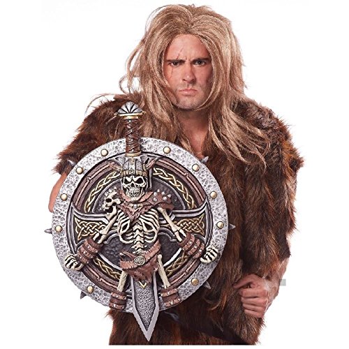 Viking Lord Shield & Sword Costume Accessory Adult Halloween