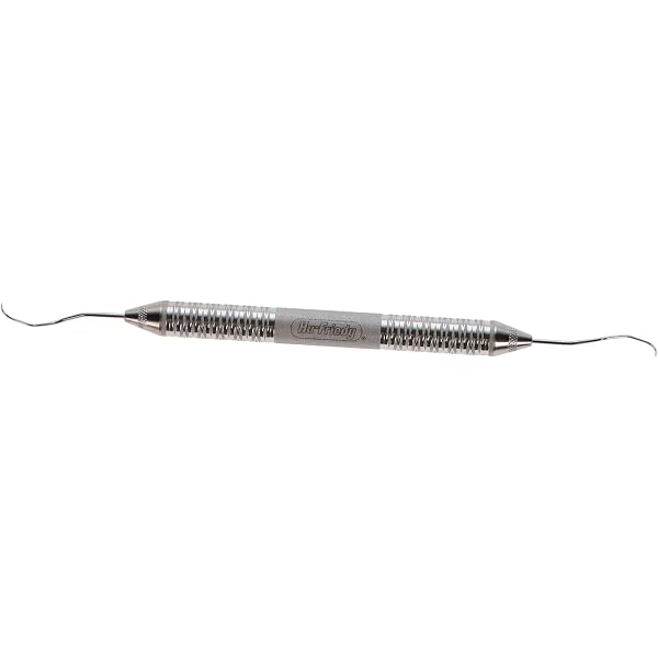 Professional Dental Sickle Scalers | Double-Ended Stainless Steel Tartar Remover For Dentists & Veterinary Use