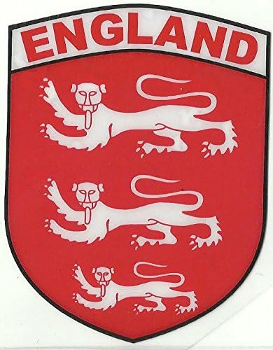 England Three Lions Internal Car Window Sticker