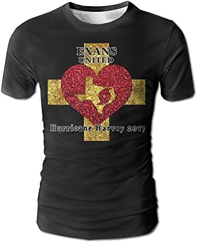 Glitter Hurricane Harvey Texans United Christianity Men's Short Sleeve T-Shirt XL