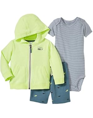 Carter's 3 Piece Cardigan Set, Swell Yellow