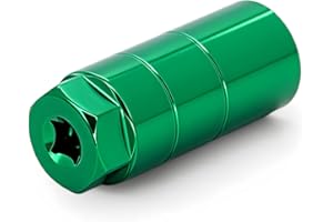 A ABIGAIL Oil Pressure Switch Socket 3/8" Drive or 1 1/8" hex Fits 1" and 1 1/16" Switches Up to 2 5/8" Long Oil Pressure Switches Oil Pressure Sending Socket (Green)