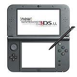 New Nintendo 3DS LL Metallic Black (Japanese Imported Version - only plays Japanese version games)