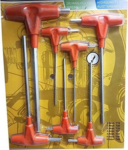 Inditrust 7 Pcs Allen Key Set Durable Wrench Allen Key Set