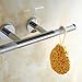 Sanliv Shower Foot Rest,Shower Foot Rest for Shaving Legs,Knurled Brass Bar Shower Step,Wall Mounted Bath/Spa Foot Ledge in Polished Chrome