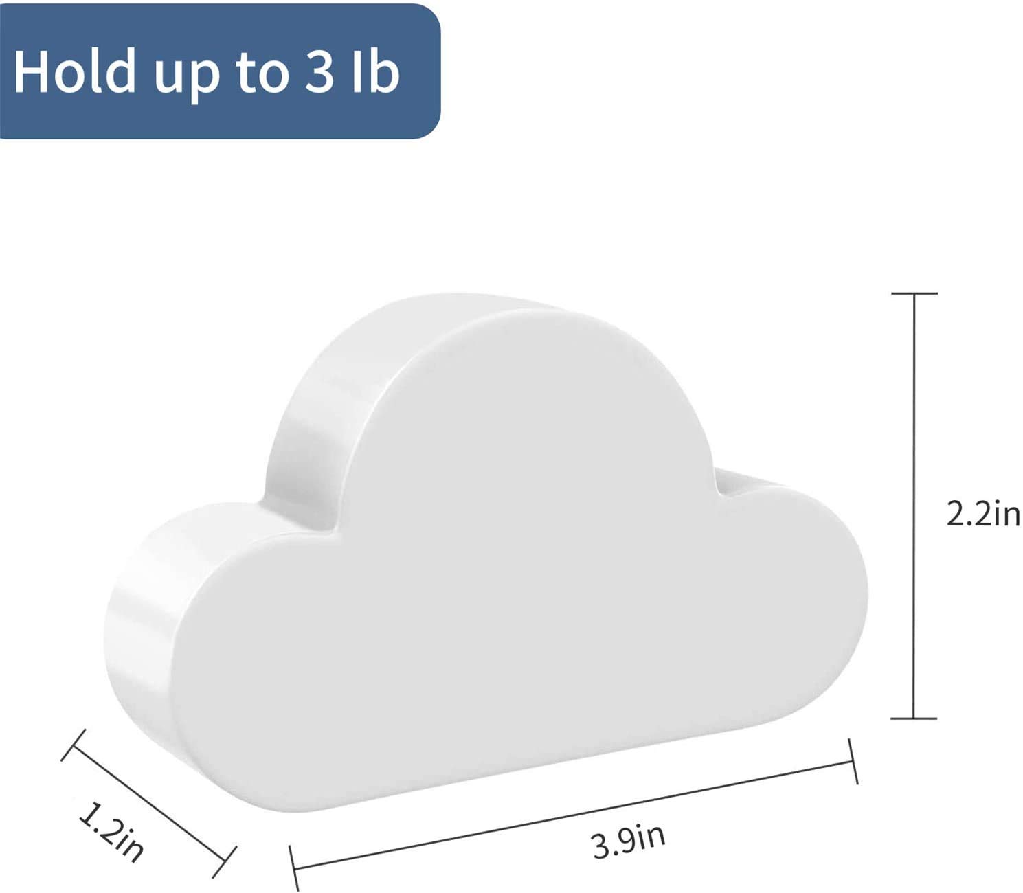 storage cloud keychain holder