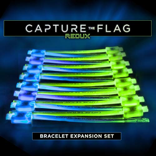 Capture the Flag REDUX: Glow-in-The-Dark Bracelet Expansion Set - Allow up to 16 Additional Players