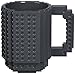 La Tartelette Build-On Brick Coffee Mug (Gray) - 12 oz