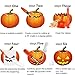Pumpkin Carving Kit – Stainless Steel Tools with 10 Carving Stencils 2 LED Pumpkin Lights Pumpkin Cutting Supplies Tools Set for kids&adult Stainless Steel Halloween Decoratio Jack-O’-Lantern (39 PCS Luxury Set)