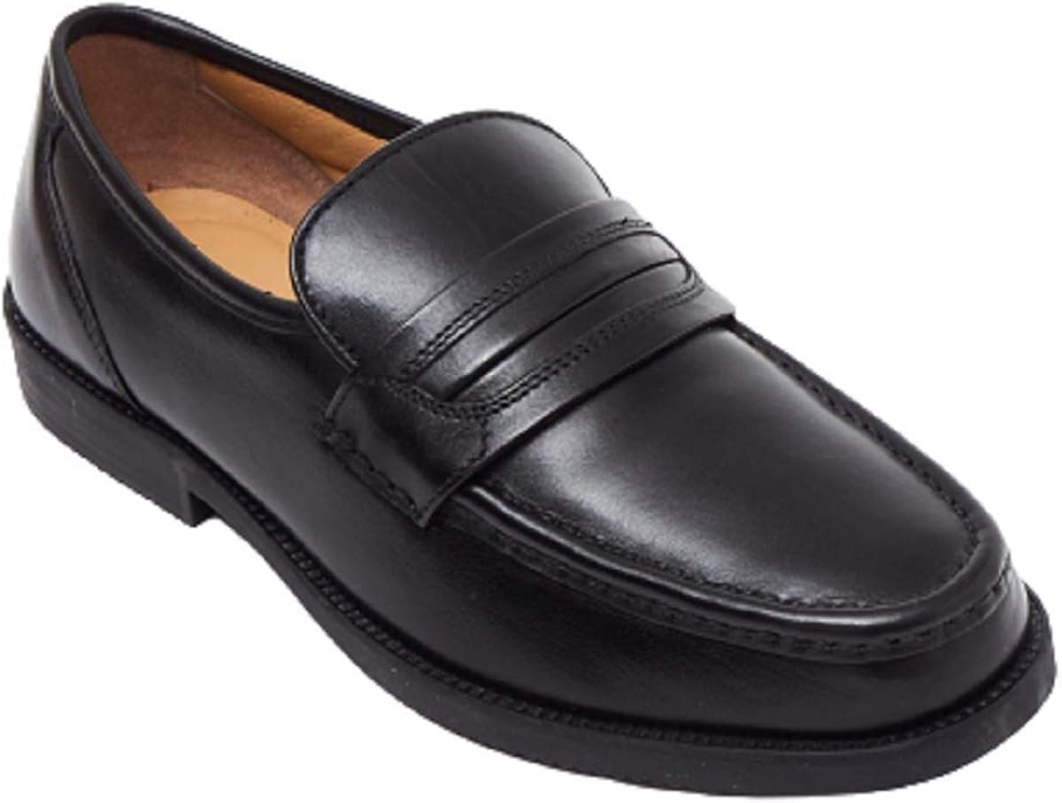 mens leather pump shoes