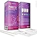 PureMilk Breast Milk Alcohol Test Strips - Fast & Reliable Mother's Breast milk Analysis, Highly Sensitive Breastfeeding Milk Testing Strips, Easy & Accurate Monitoring Kit - 25ct