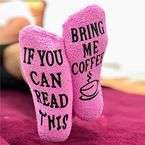 If You Can Read This socks,Luxury Coffee Socks with Cupcake Gift Packaging Comfortable For Mother, Wife, or Friend