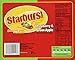 Starburst Strawberry & Green Apple Candy Canes 12ct.