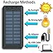 Solar charger 24000mah HuaF Portable Battery Pack Phone Charger 3 USB Ports(1A+2A+2A) Backup Battery For iPhone iPad Samsung HTC Cellphones Tablet And More