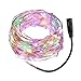 Top-Longer String Lights ,33FT 100 Leds Decorate for Christmas, Party, Wedding, Holidays, Easter day, Valentine's Day Includes Power Adapter and Controller (Multi-colored)
